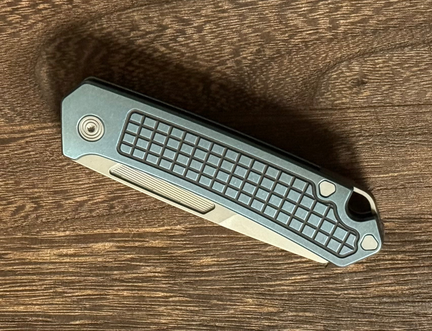Richard Rogers Knives-Richard Rogers - X-Mid - Blue frame-3-Urban Cutlery