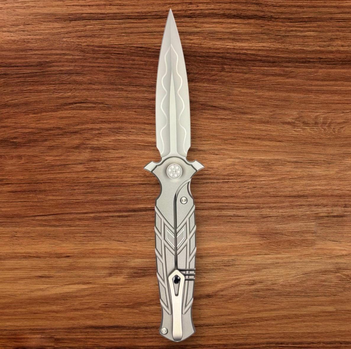 Sharp by Design-Sharp by Design Arch Nemesis – "Tread" with Highlights-3-Urban Cutlery