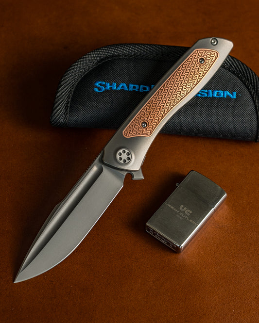 Sharp by Design-Sharp by Design T10 – Copper Inlay Handles #10-1-Urban Cutlery