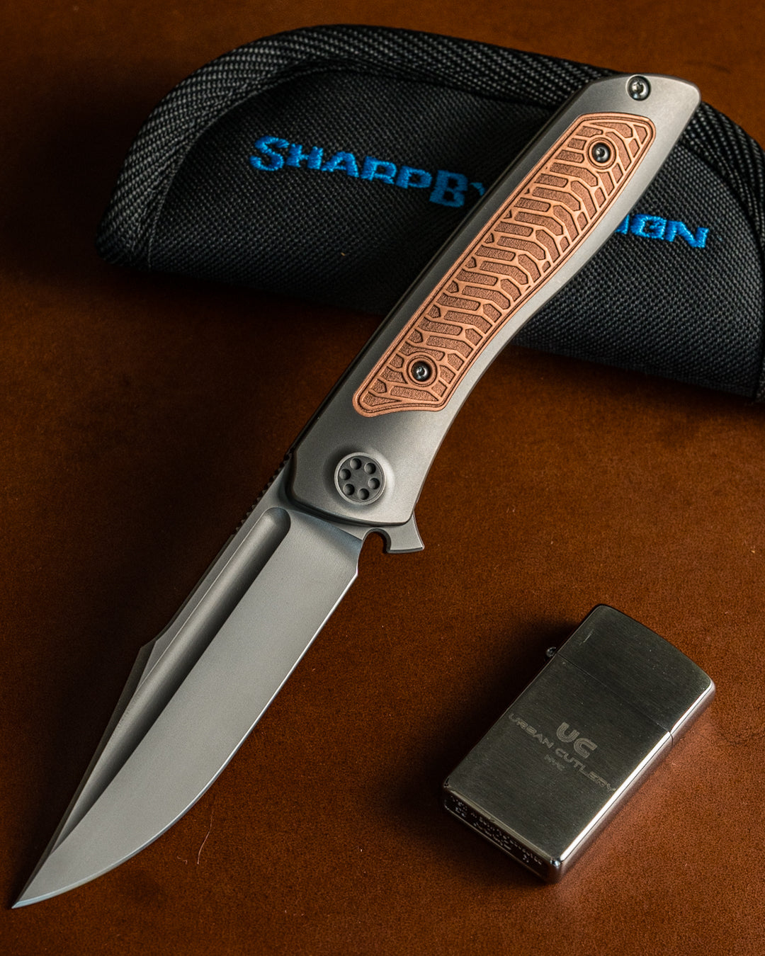 Sharp by Design-Sharp by Design T10 – Copper Inlay Handles #9 (Copy)-1-Urban Cutlery