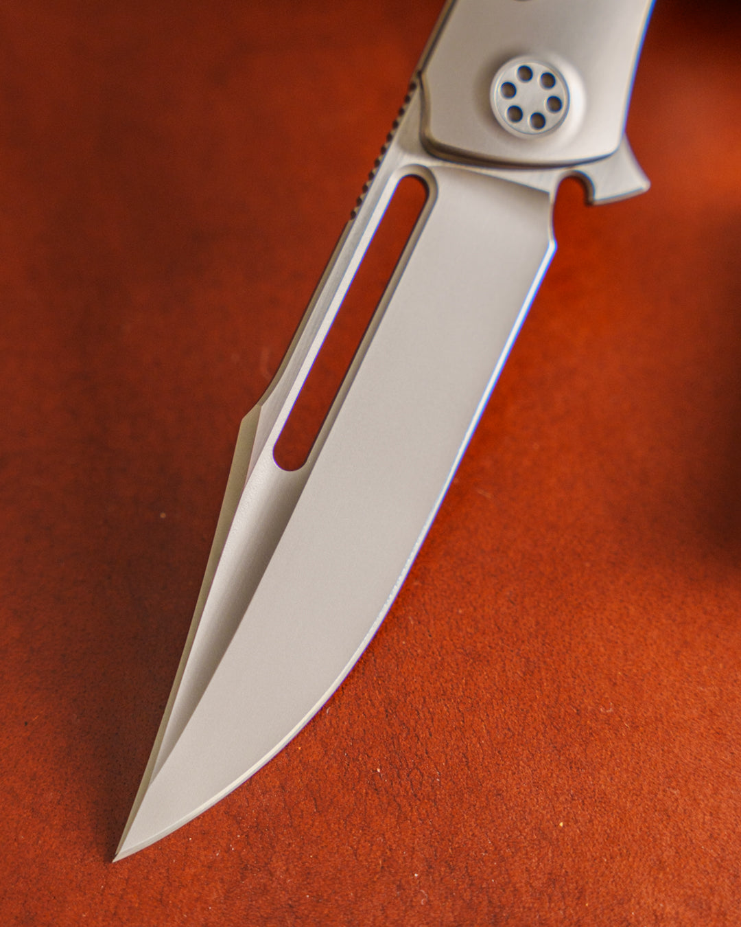 Sharp by Design-Sharp by Design T10 – Frag G10 Inlay Handles #5 - Slotted Blade-4-Urban Cutlery