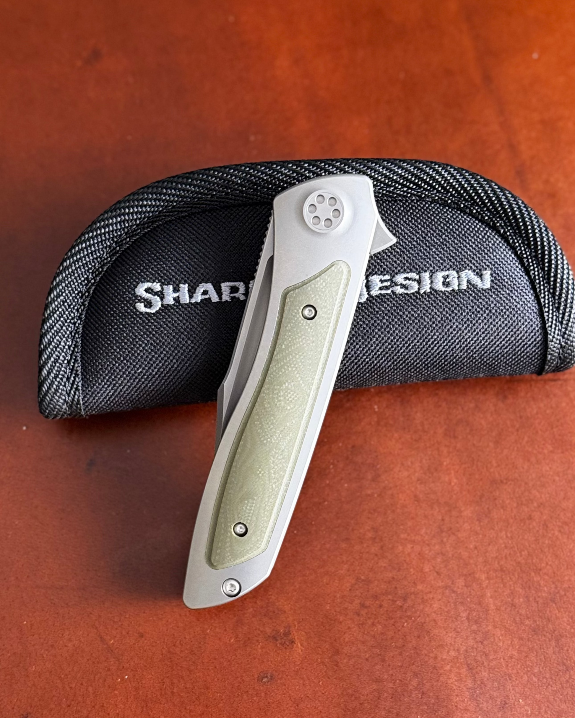 Sharp by Design-Sharp by Design T10 – Marble G10 Inlay Handles #1-6-Urban Cutlery