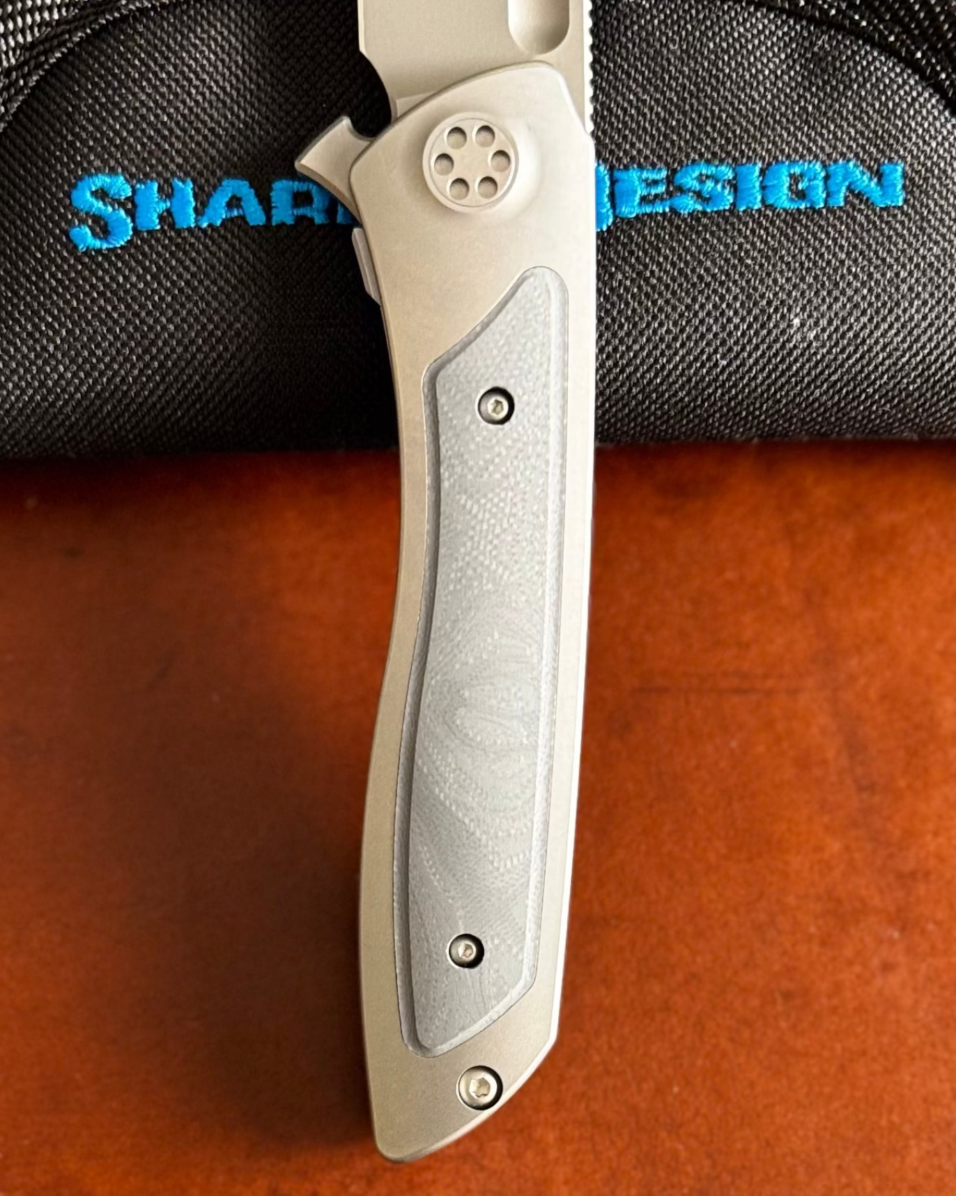 Sharp by Design-Sharp by Design T10 – Marble G10 Inlay Handles #4-7-Urban Cutlery
