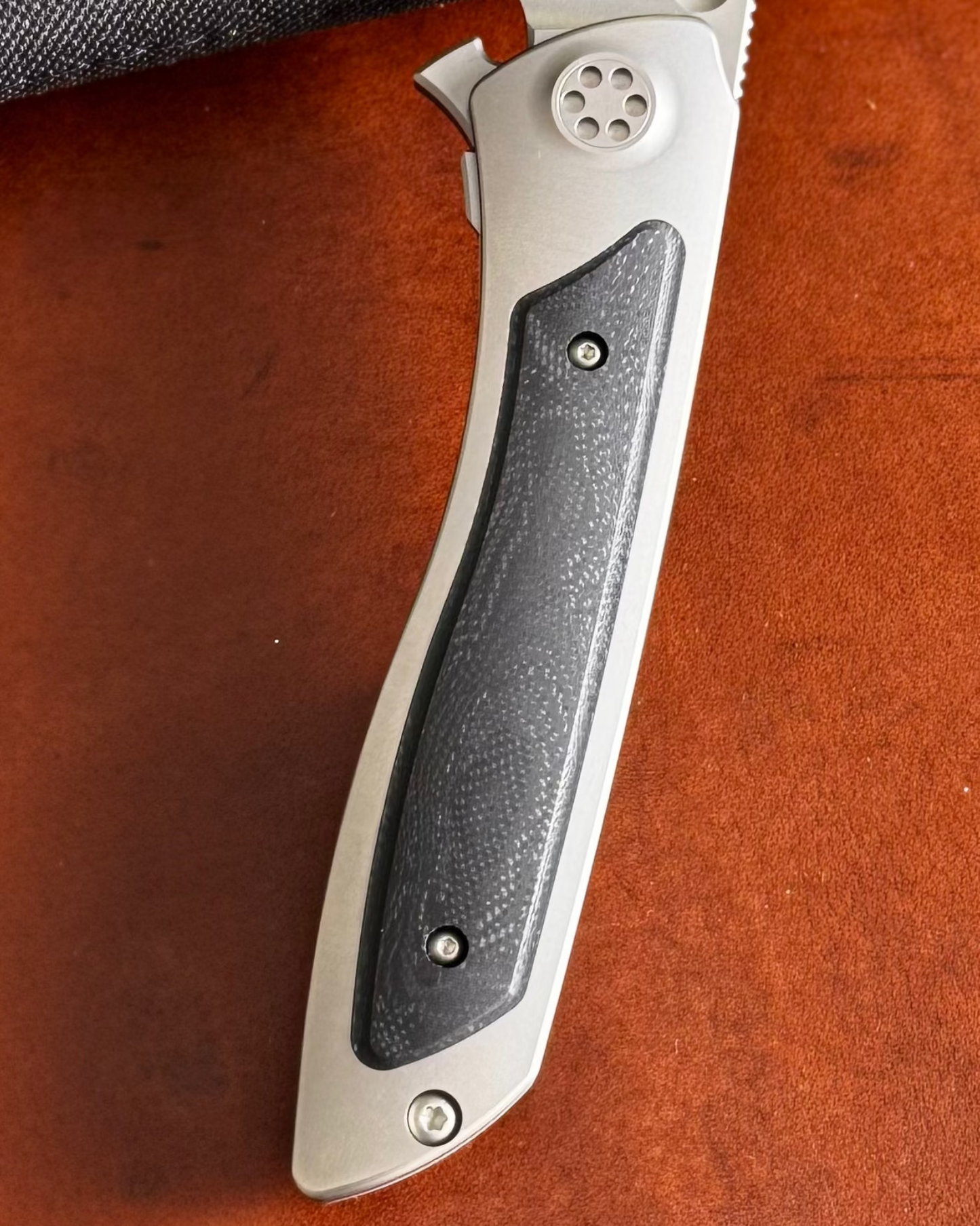 Sharp by Design-Sharp by Design T10 – Marble G10 Inlay Handles #7-6-Urban Cutlery