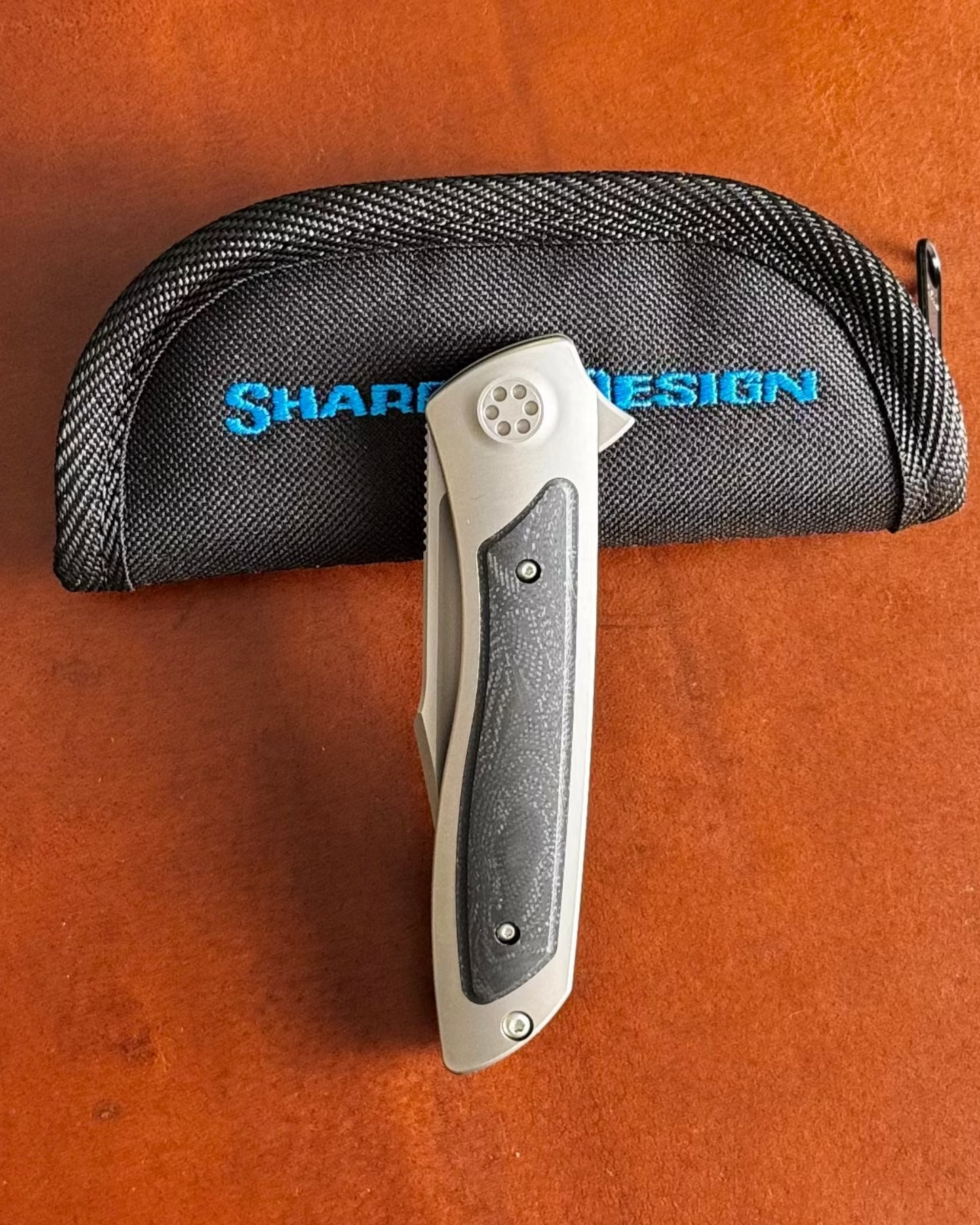 Sharp by Design-Sharp by Design T10 – Marble G10 Inlay Handles #7-7-Urban Cutlery