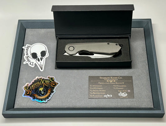 Sparrow Knife Co.-Sparrow Knife Co. Strix V5 Plain Jane #10 of 93 - Brand New-1-Urban Cutlery