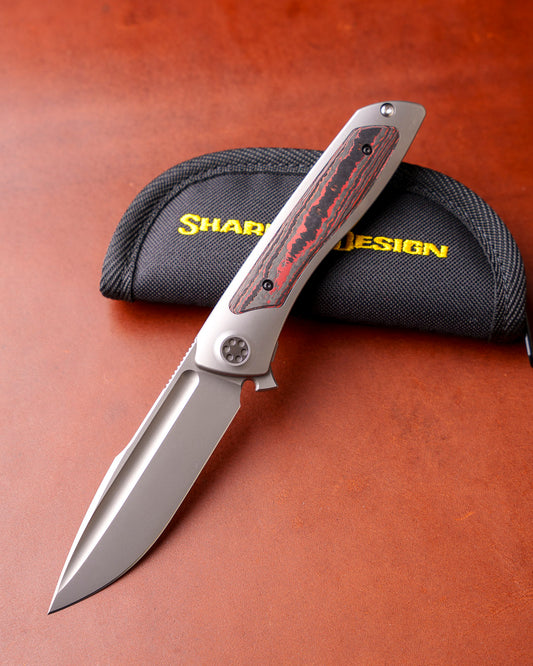 Sharp by Design T10 – FC Lava Flow Inlay Handles