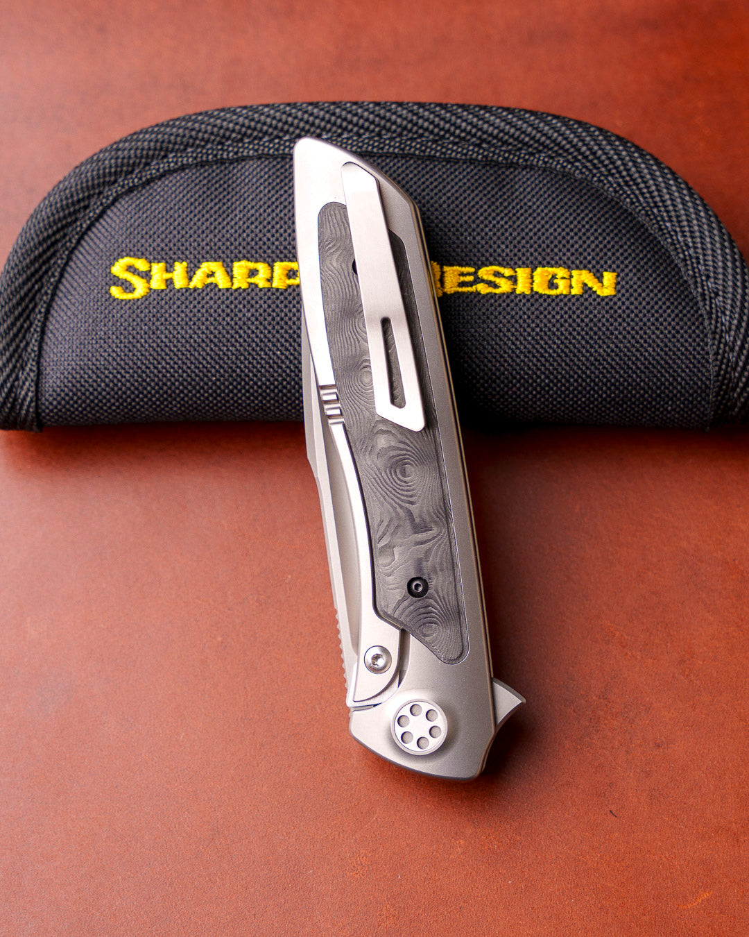 Sharp by Design T10 – FC Black Dunes Inlay Handles