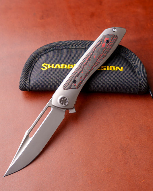 Sharp by Design T10 – FC Lava Flow Inlay Handles - Slotted Blade