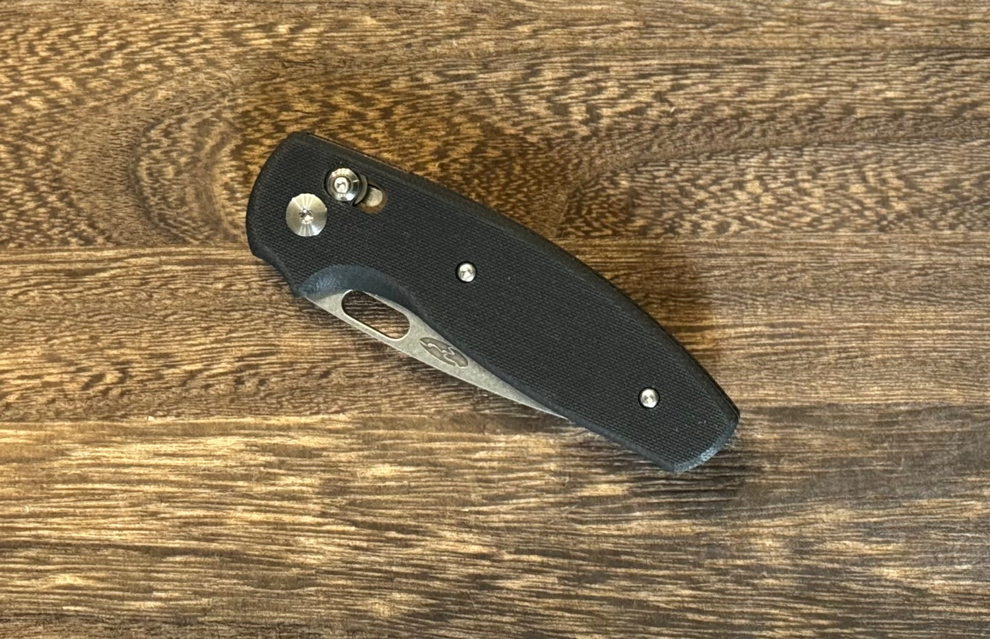Three Rivers Mfg.-Three Rivers Mfg. (TRM) Bulldog - Black G10 Handles - 20CV Blade-3-Urban Cutlery