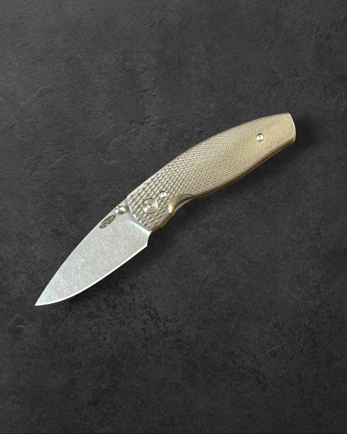 Three Rivers Mfg.-Three Rivers Mfg. (TRM) Neutron 2 - 3D Contoured Titanium Scales LIZARD SKIN - Magnacut Blade-2-Urban Cutlery