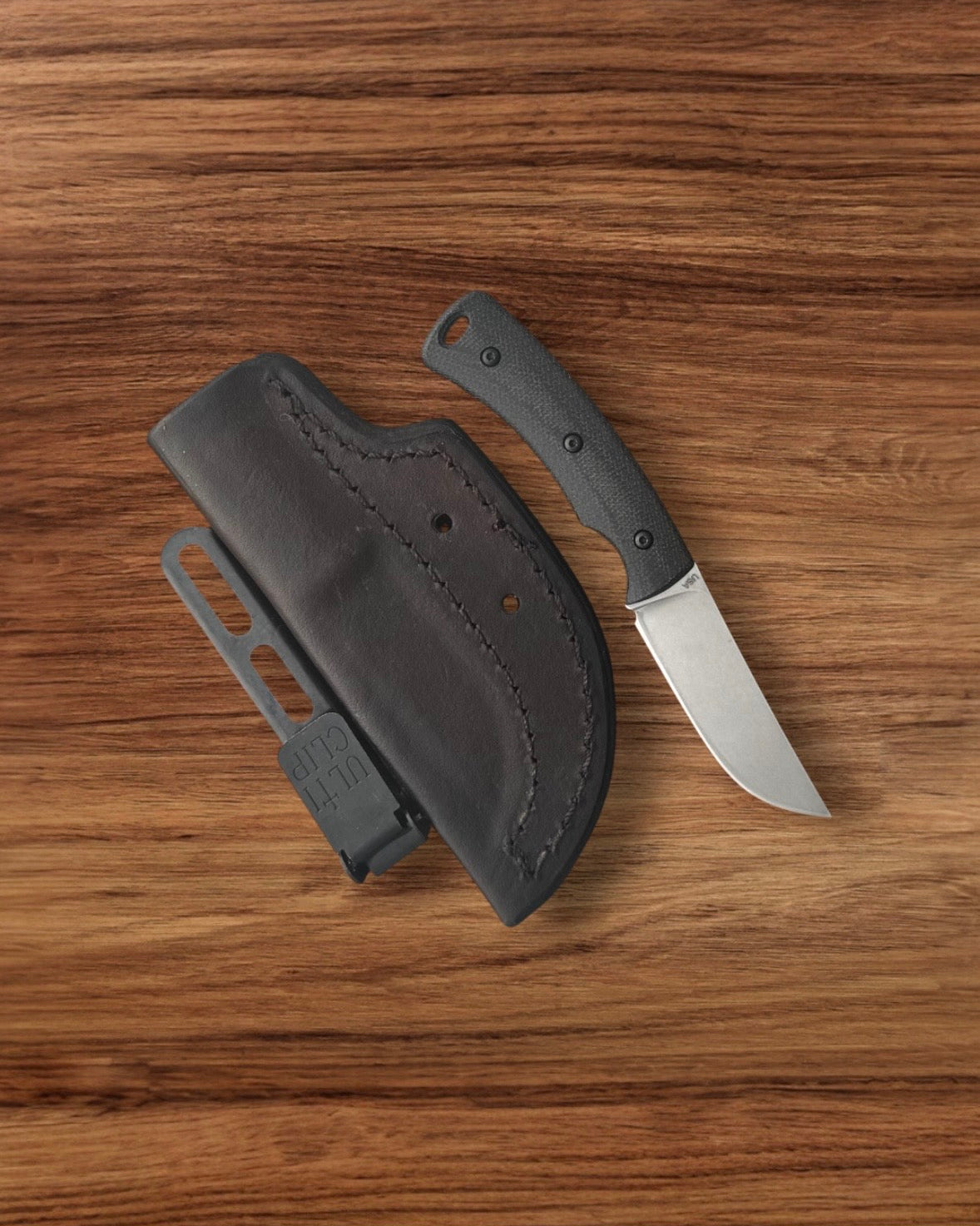 Three Rivers Mfg.-Three Rivers Mfg. (TRM) TAGALONG - BLACK SAND MICARTA 3D CONTOURED SMOOTH Handles - Magnacut Blade-2-Urban Cutlery