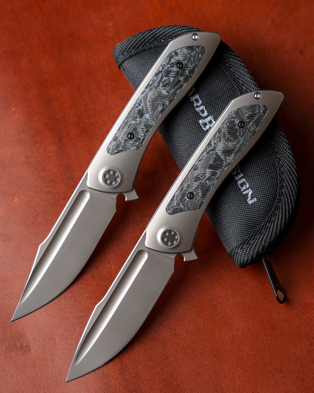 Sharp by Design Mini T10 – AJ Composite Ghost Forged Inlay Handles - Coming Soon