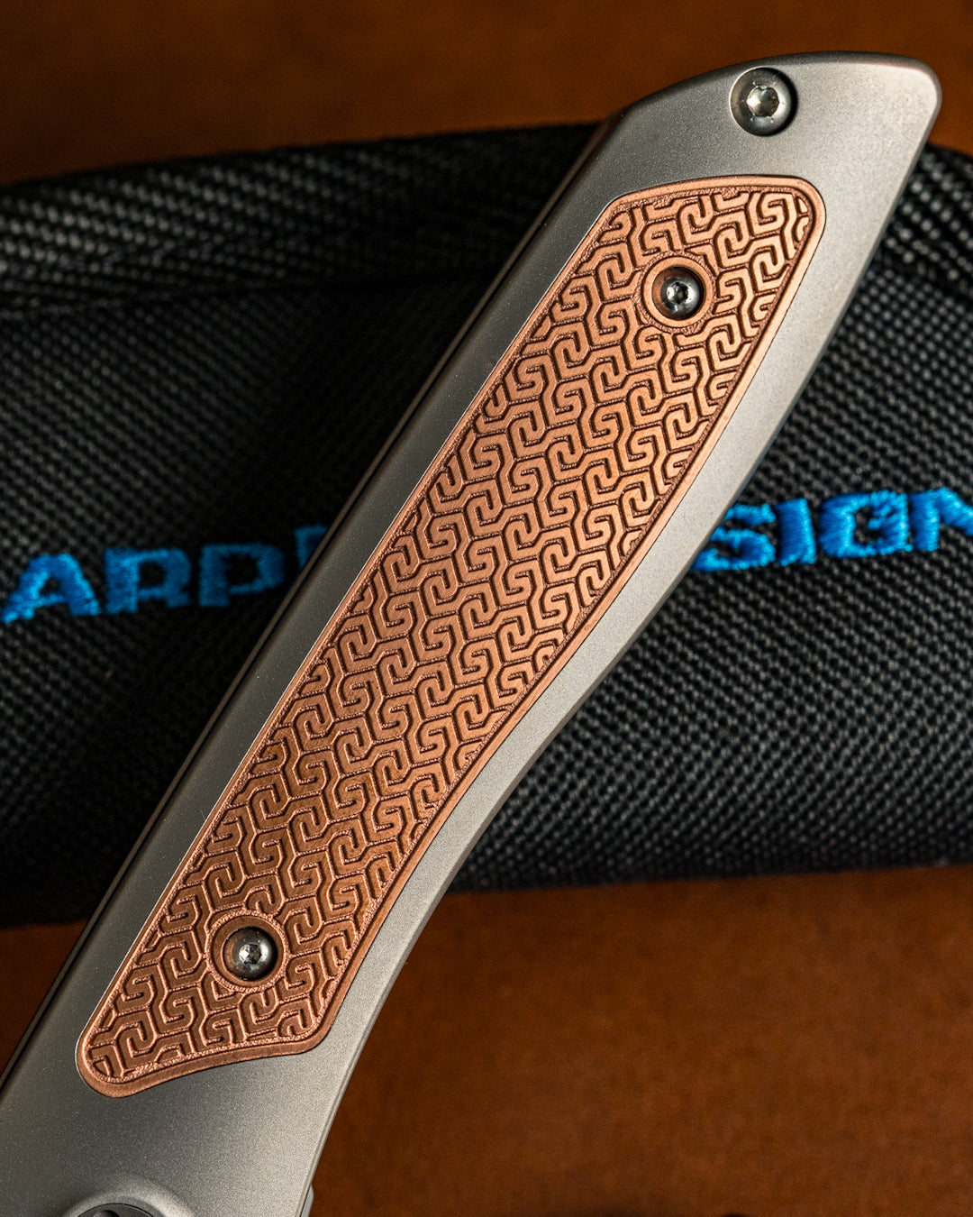 Sharp by Design T10 – Copper Inlay Handles #10