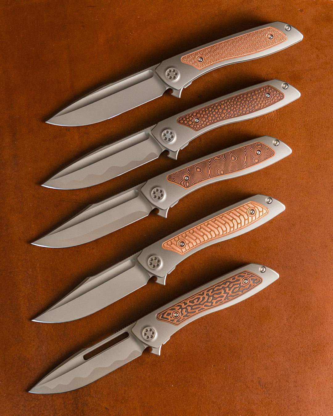 Sharp by Design T10 – Copper Inlay Handles - Coming Soon