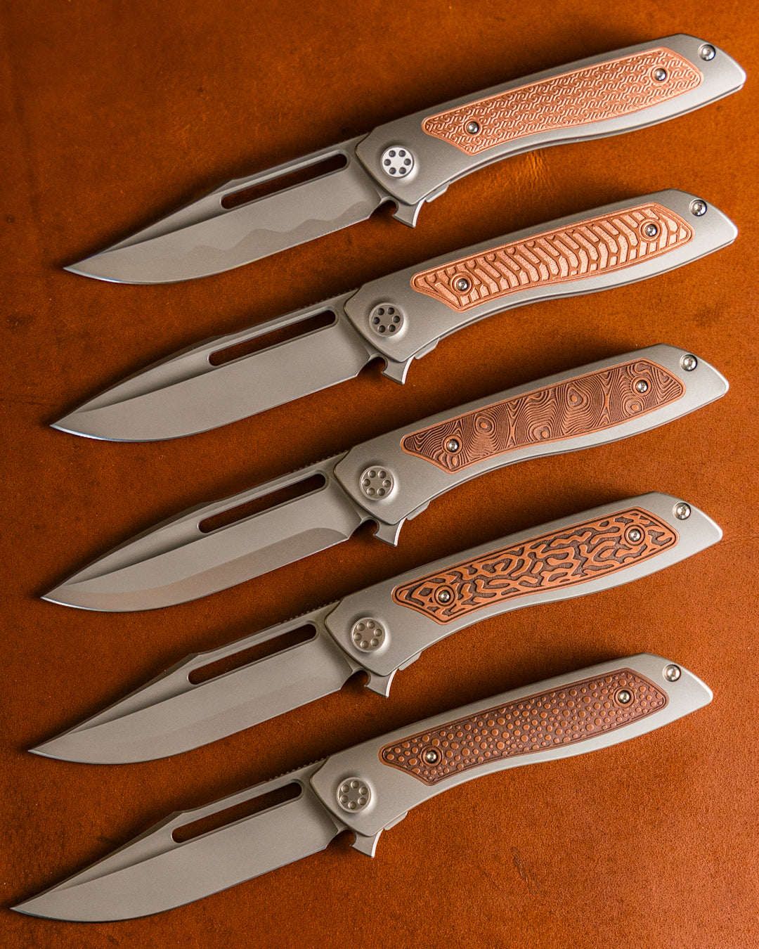 Sharp by Design T10 – Copper Inlay Handles - Coming Soon
