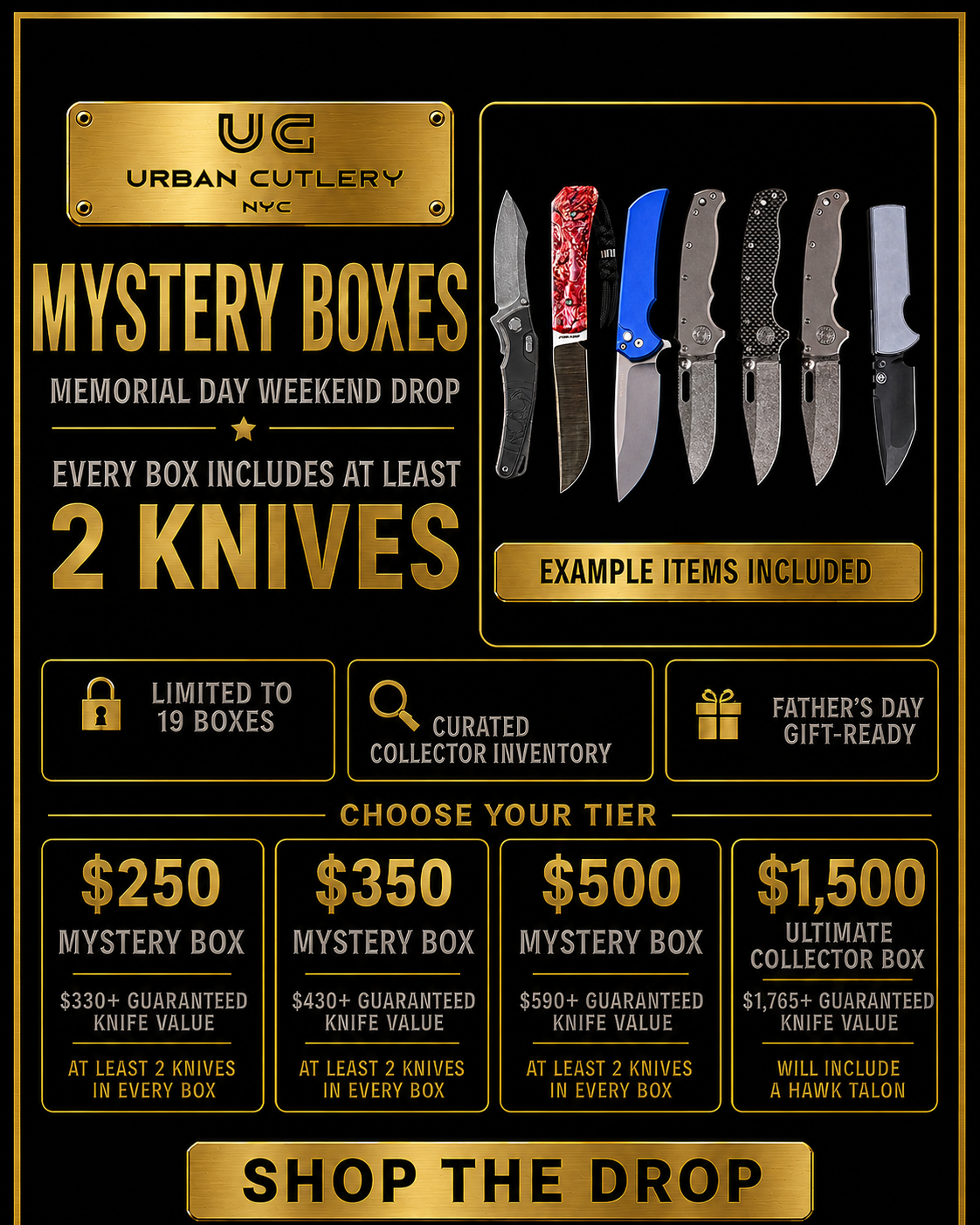 Urban Cutlery & Lifestyle Shoppe-UC Mystery Boxes-1-Urban Cutlery