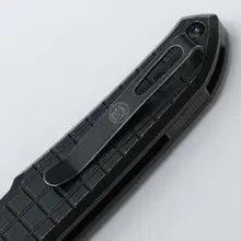 Vosteed-Vosteed Thunderbird - Trek Lock Knife (3.25" Elmax Blade & Black Titanium Frag Pattern Handle) - VOSA0312-10-Urban Cutlery