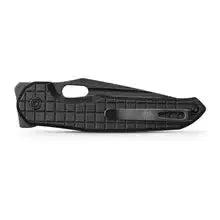 Vosteed-Vosteed Thunderbird - Trek Lock Knife (3.25" Elmax Blade & Black Titanium Frag Pattern Handle) - VOSA0312-4-Urban Cutlery