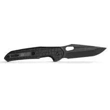 Vosteed-Vosteed Thunderbird - Trek Lock Knife (3.25" Elmax Blade & Black Titanium Frag Pattern Handle) - VOSA0312-5-Urban Cutlery