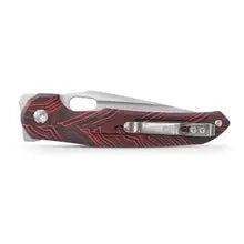 Vosteed-Vosteed Thunderbird - Trek Lock Knife (3.48" S35VN Blade & Red Topo G10 Handle) - VOSTBSG1-2-Urban Cutlery