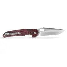 Vosteed-Vosteed Thunderbird - Trek Lock Knife (3.48" S35VN Blade & Red Topo G10 Handle) - VOSTBSG1-3-Urban Cutlery