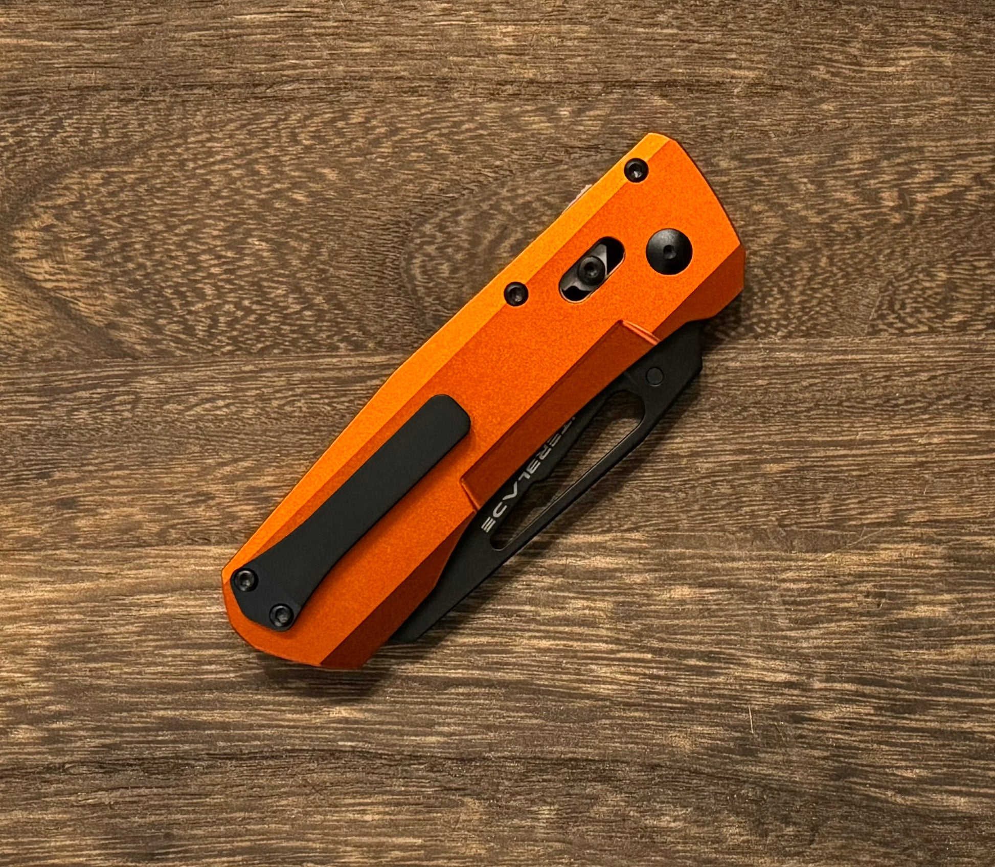 Winterblade-Winterblade Severn - Orange 7075 Aluminum, Black PVD M390 Blade - Brand New-4-Urban Cutlery