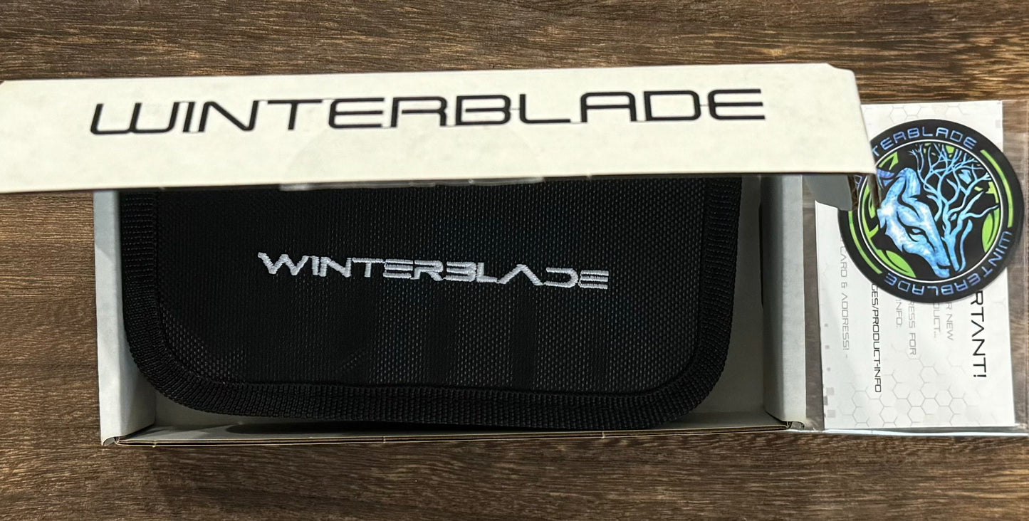 Winterblade-Winterblade Severn - White G10, Black PVD 14C28N Blade - Brand New-6-Urban Cutlery